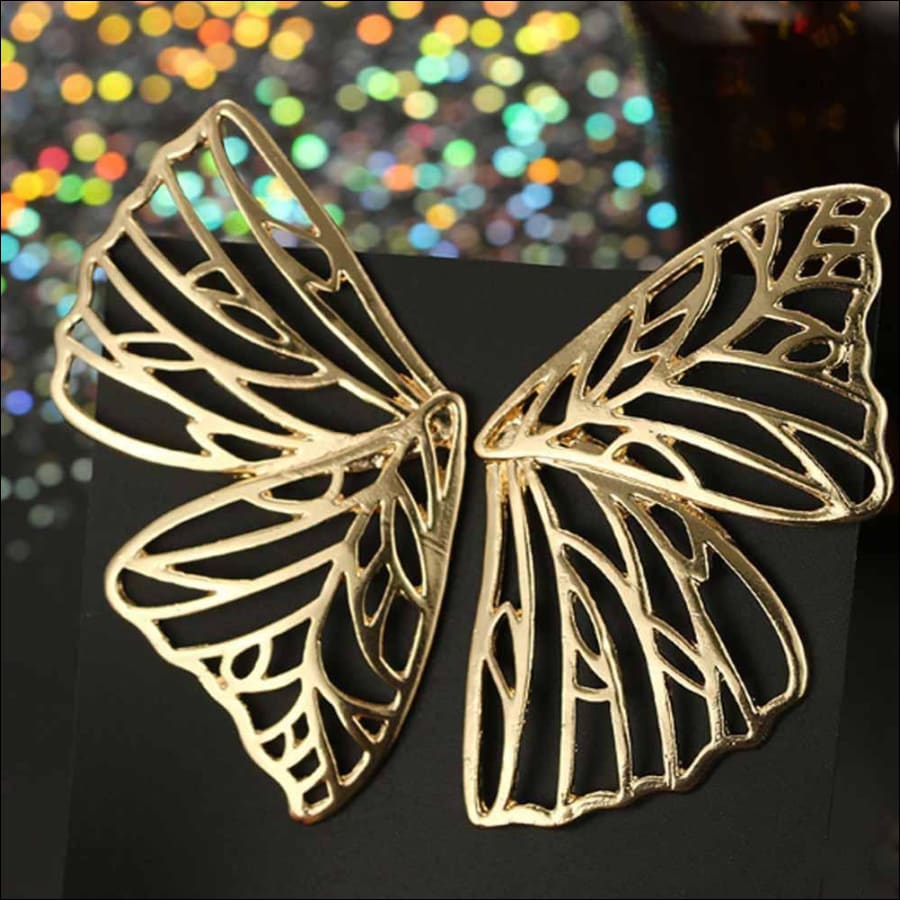 Satine Butterfly Gold Earrings