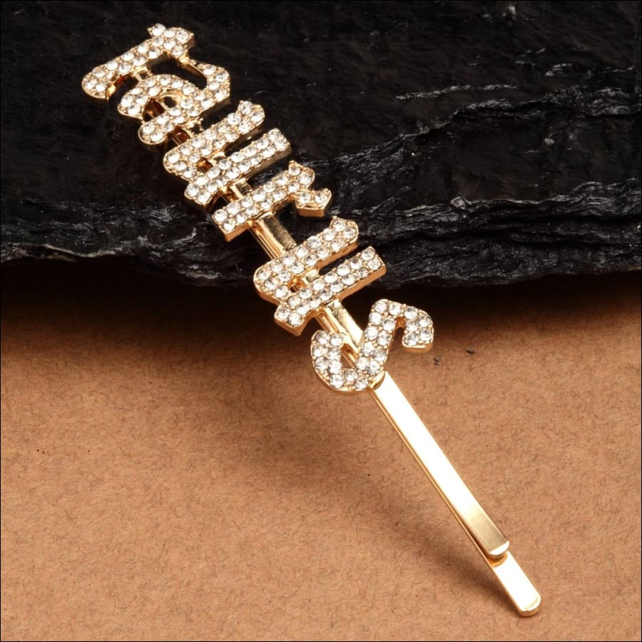 Taurus Crystal Hairpin