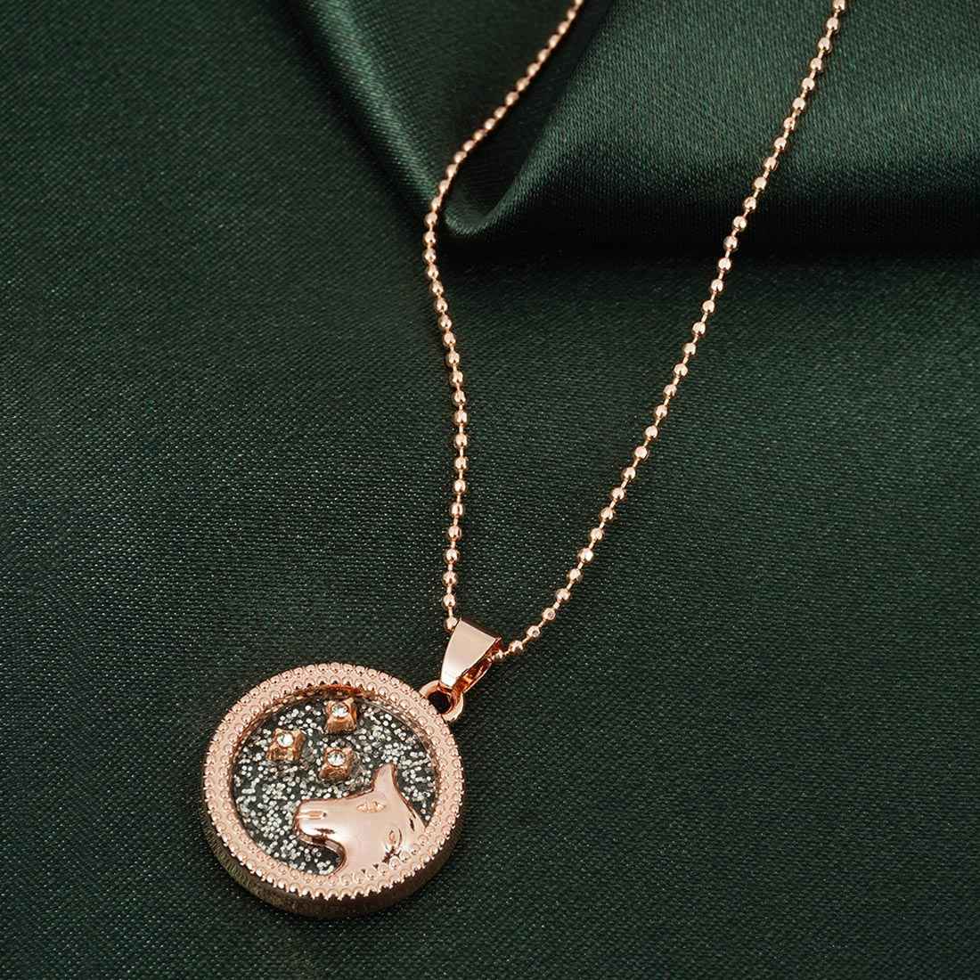 Taurus Pendant Chain Zodiac Necklace