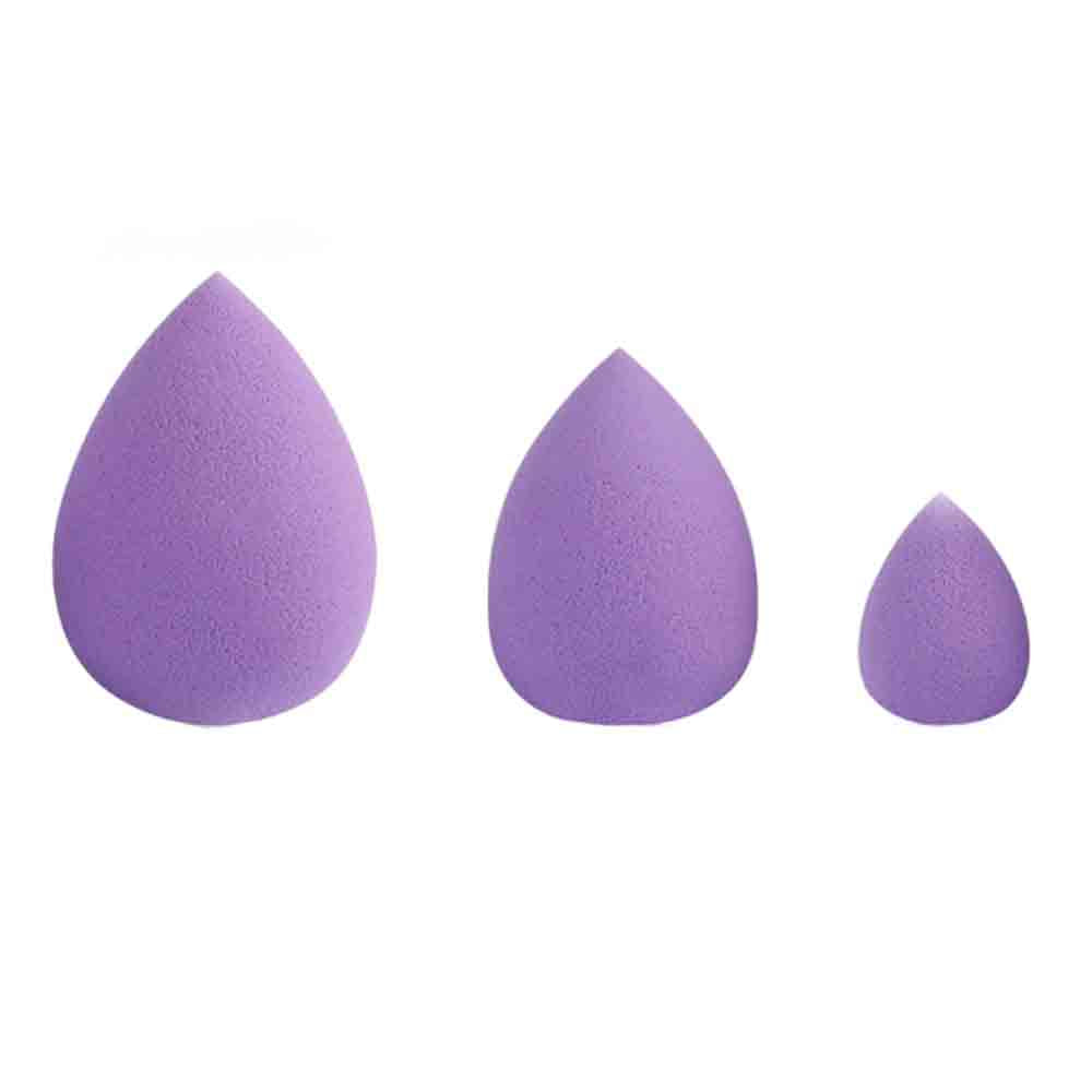 Tear Drop Multi-sized 3 Pcs Beauty Blender Set