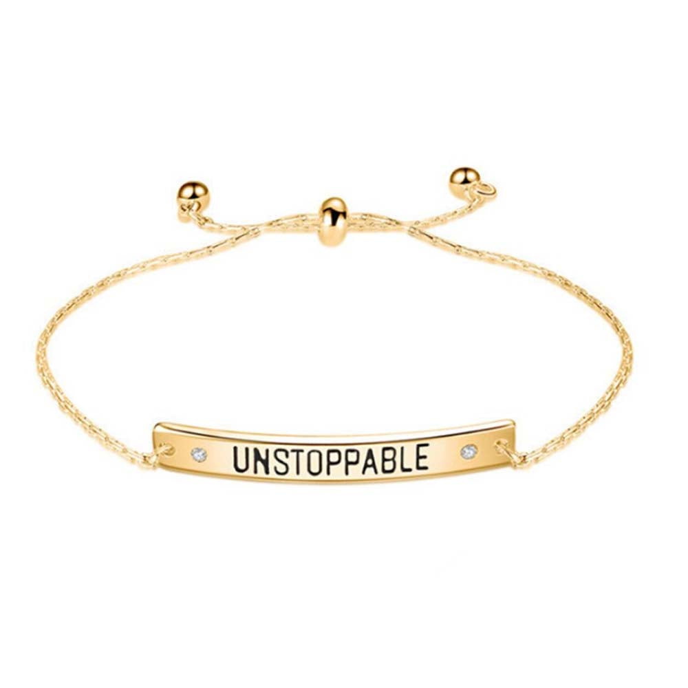 Unstoppable Golden Bracelet