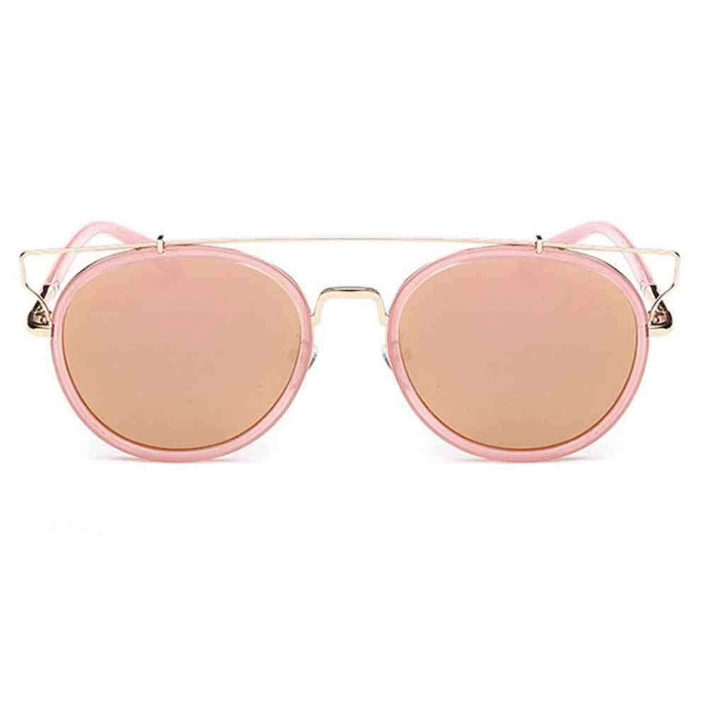 Vanessa Pink Golden Tinted Sunglasses