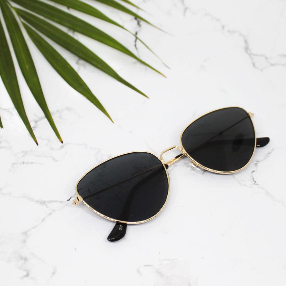 Vogue Black-Gold Aviators
