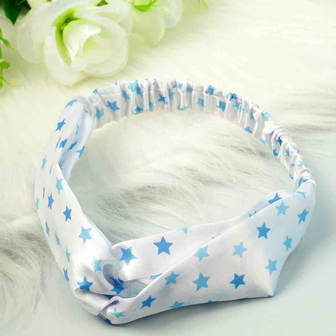 White Star Knotted Hairband