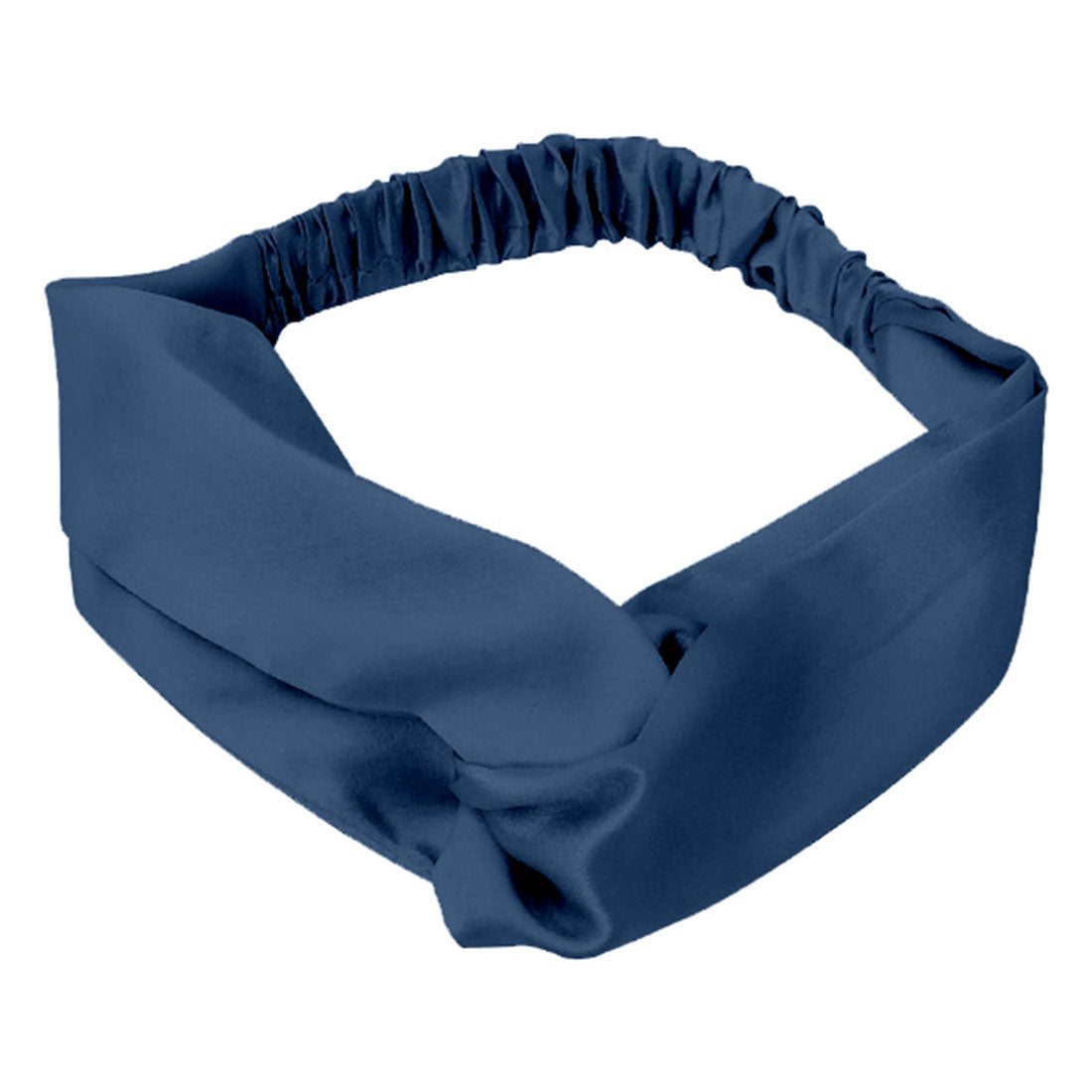 Women Navy Blue Solid Hairband
