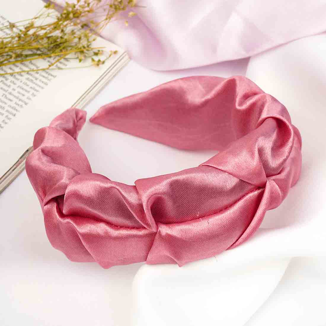 Women Pink Solid Hairband