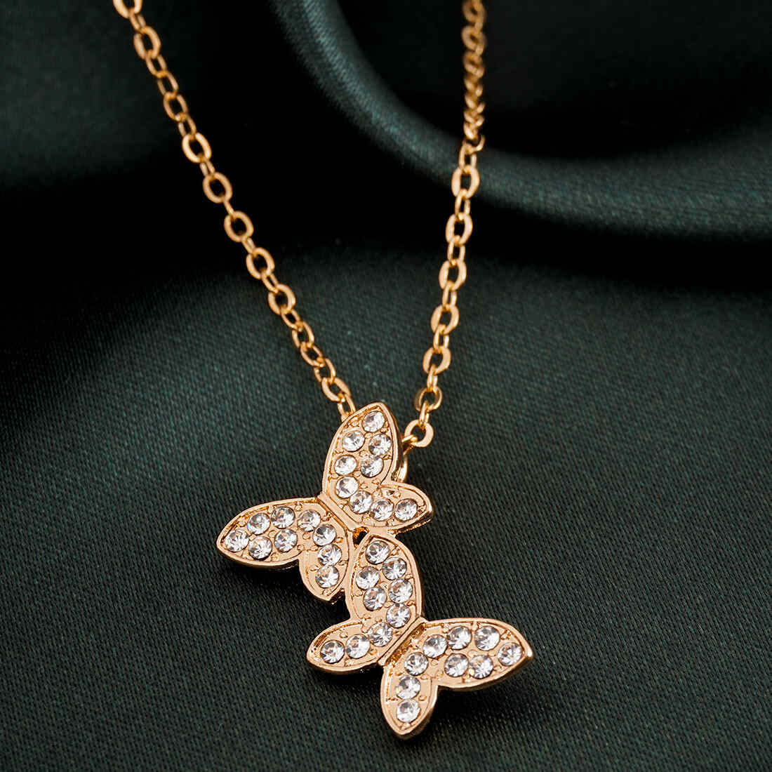 Zuri Pellucid Butterfly Chain