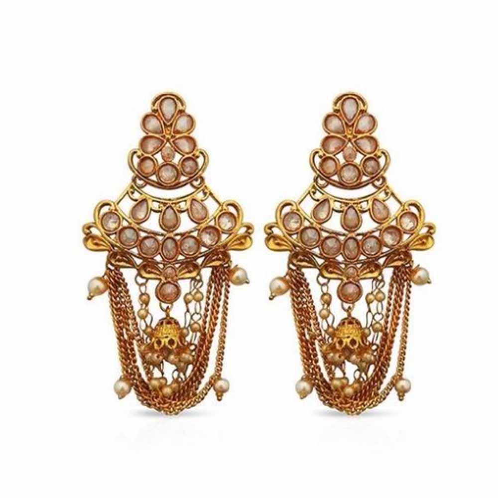 Zyanya Golden Drop Earrings